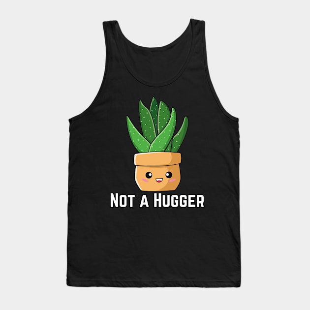 Not a Hugger Tank Top by TeeGuarantee